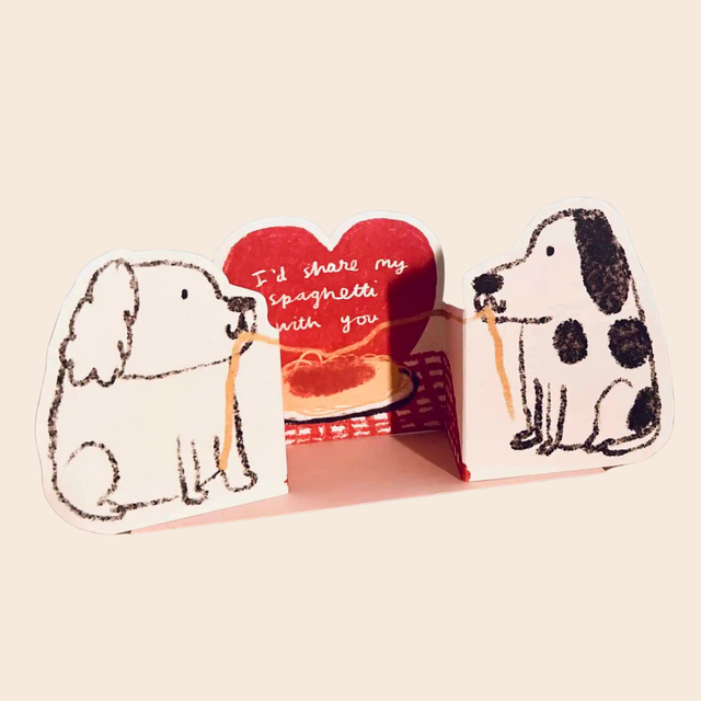 Spaghetti Dogs Card