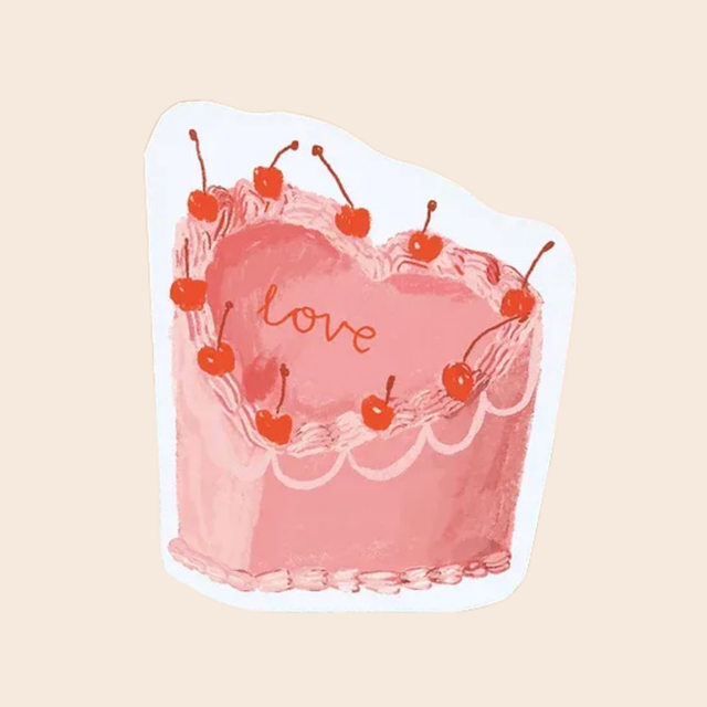 Love Heart Cake Card