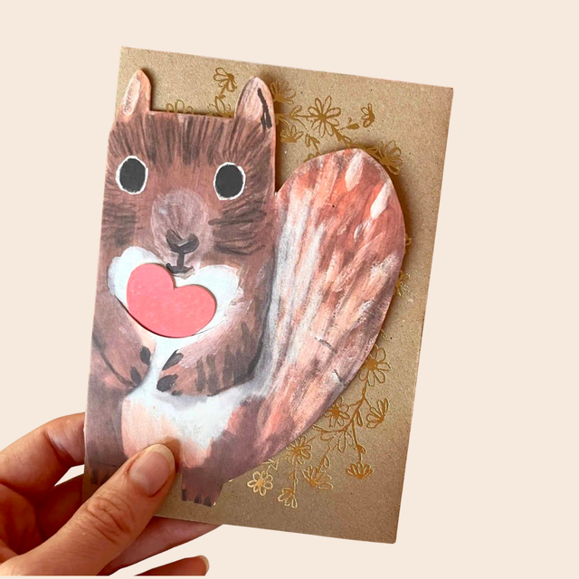 Squirrel Card
