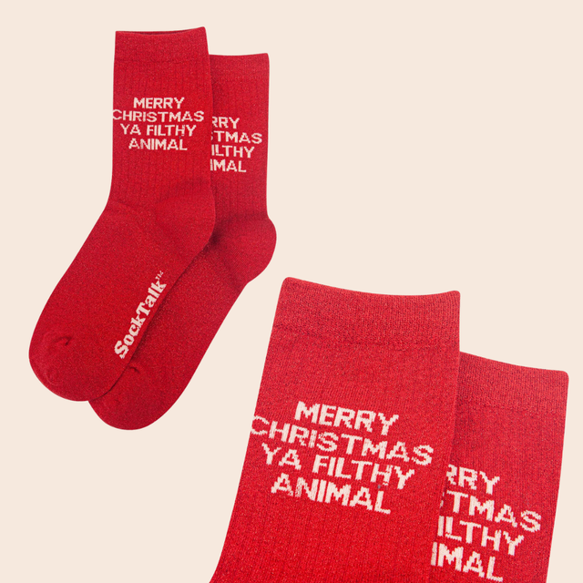 Ya Filthy Animal Cotton Glitter Socks