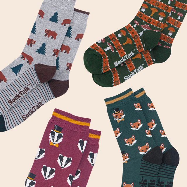 Men's Woodland Bamboo Socks