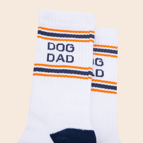Dog Dad Organic Cotton Sports Socks