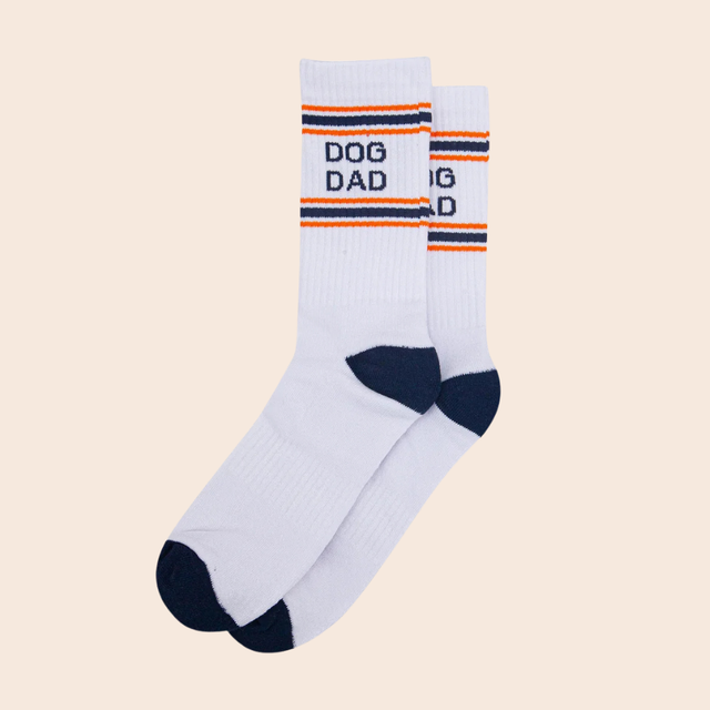 Dog Dad Organic Cotton Sports Socks