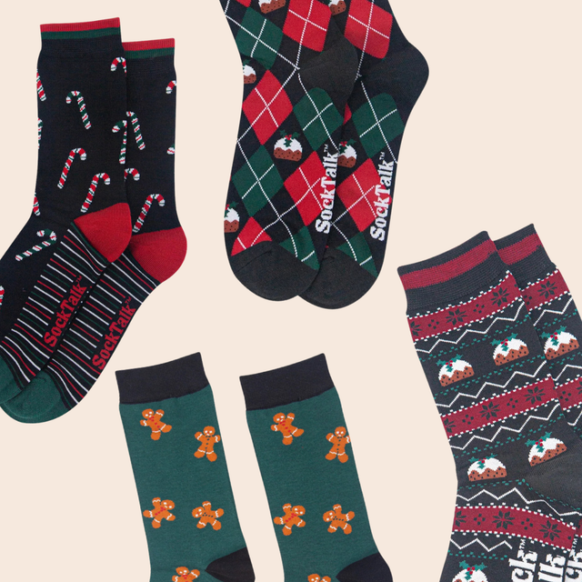 Men's Festive Bamboo Socks