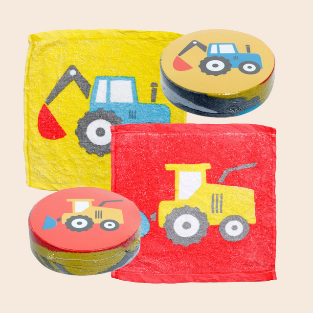 Little Tractor Compressed Travel Towel