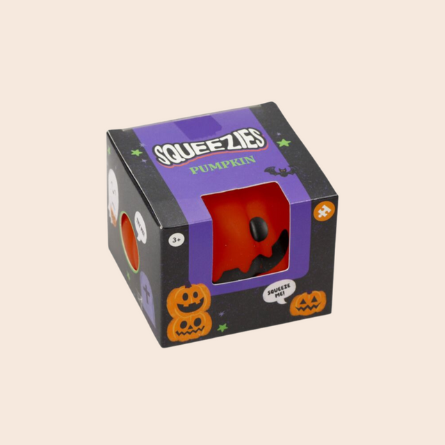 Squeezy Spooky Pumpkin Toy