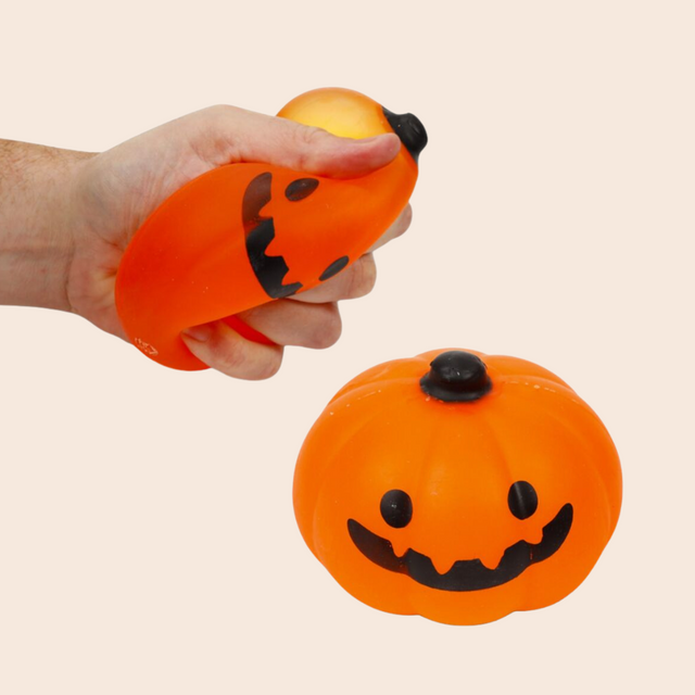 Squeezy Spooky Pumpkin Toy