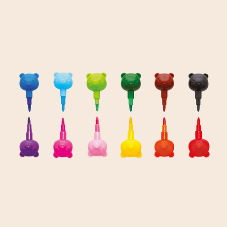 Stackable Bear Crayons