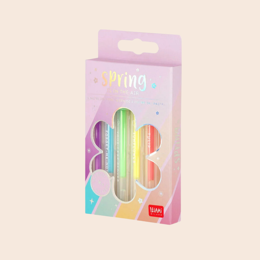 Spring Is In The Air Pastel Mini Gel Pens