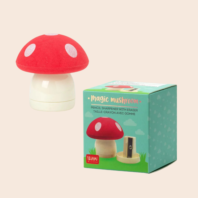 Mushroom Eraser & Sharpener