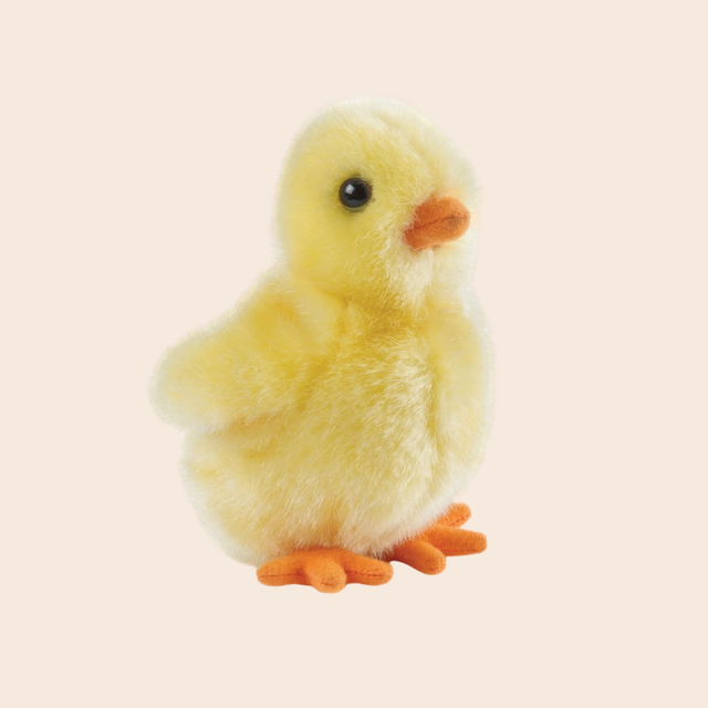 Yellow Fluffy Chick Soft Toy