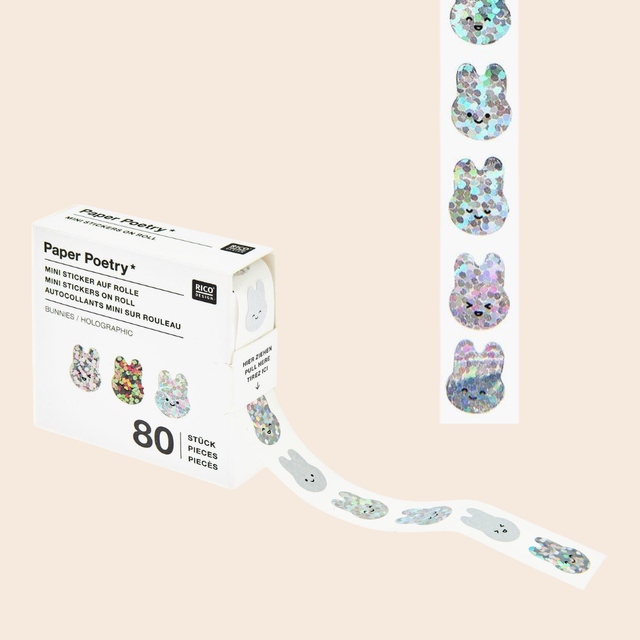 Mini Chingu Bunny Stickers