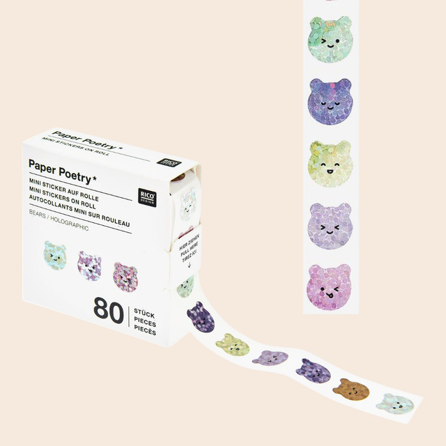 Mini Chingu Bear Stickers