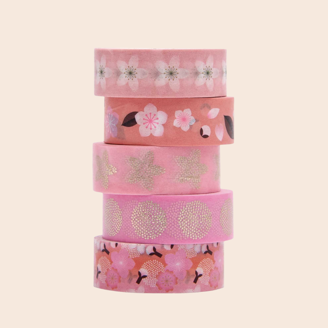 Cherry Blossom Washi Tape Set
