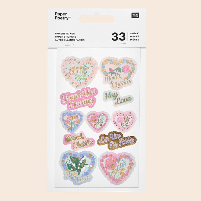 La Vie En Rose Stickers