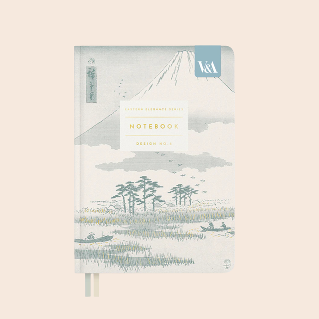 Mount Fuji Fabric Hardback Notebook