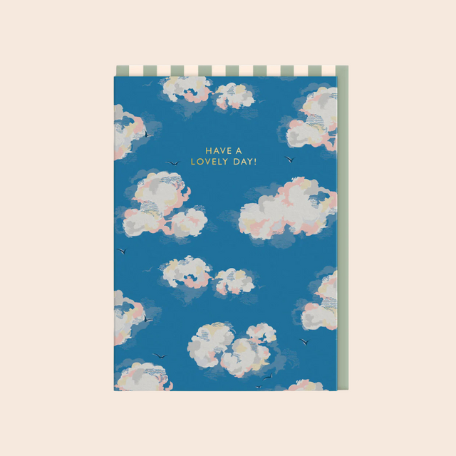 Lovely Day Clouds Card