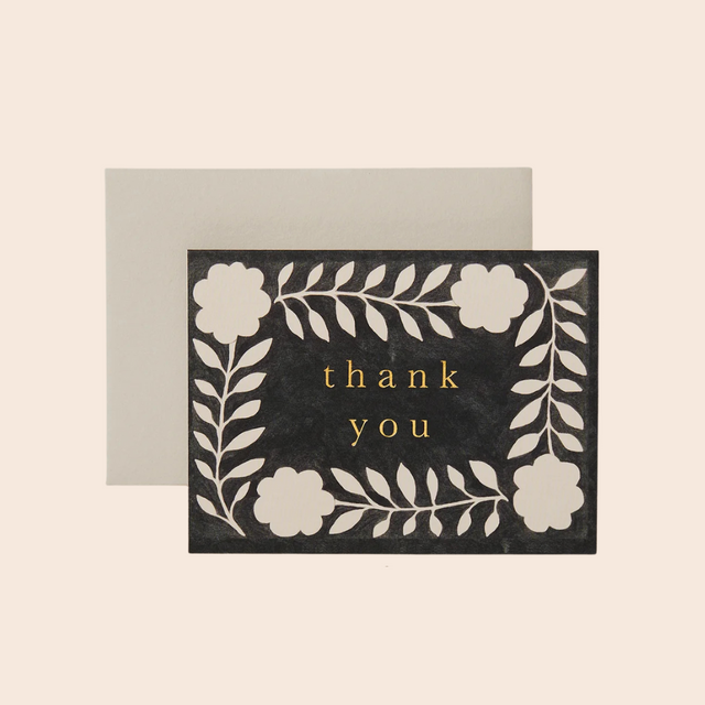 Ink Flora Mini Card