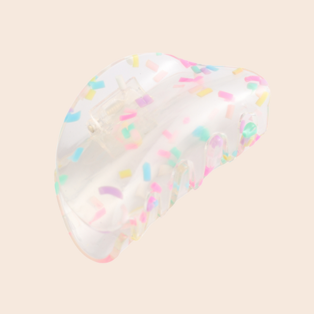 Confetti Claw Clip