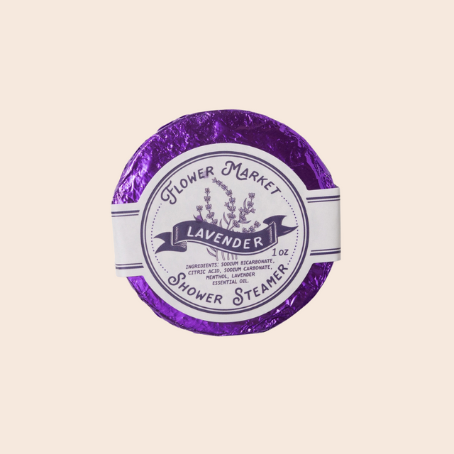 Lavender Aromatherapy Shower Steamer