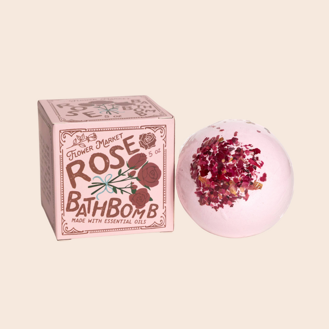Rose Aromatherapy Bath Bomb