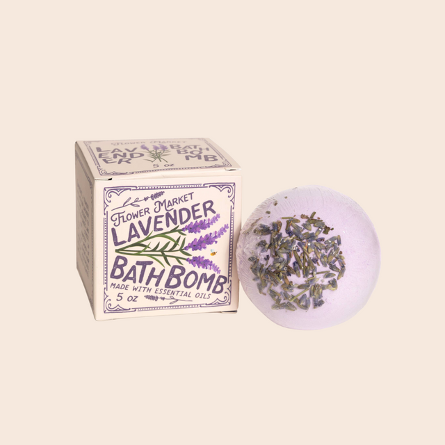 Lavender Aromatherapy Bath Bomb