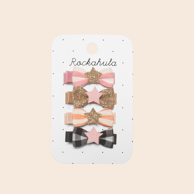 Halloween Mini Bow Clips