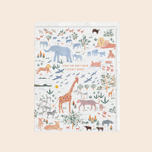 Seedling Lucky Baby Card