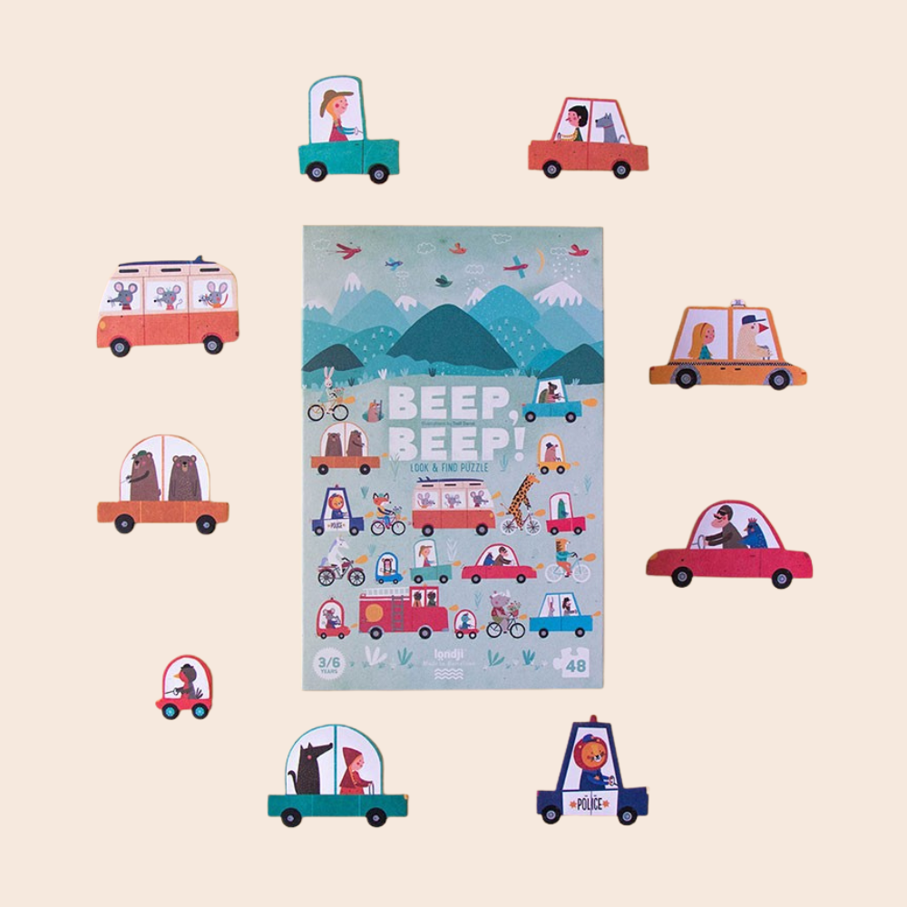 Beepbert Beep, Beep! Puzzle – Freda & Bert