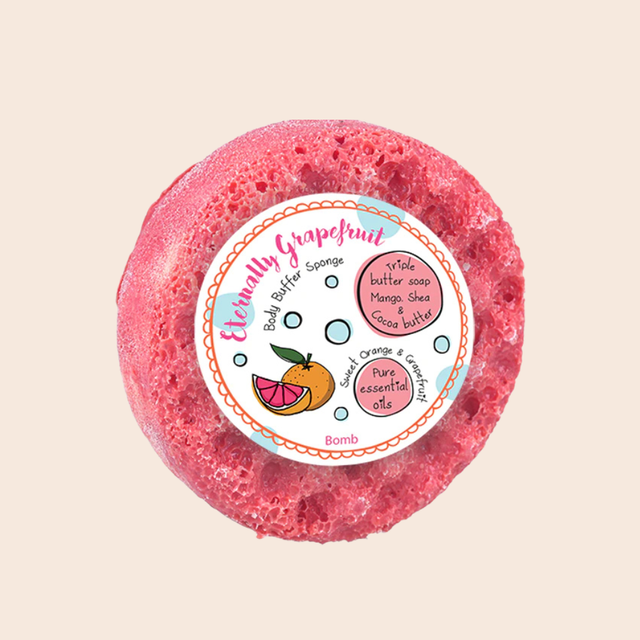 Eternally Grapefruit Body Buffer Sponge
