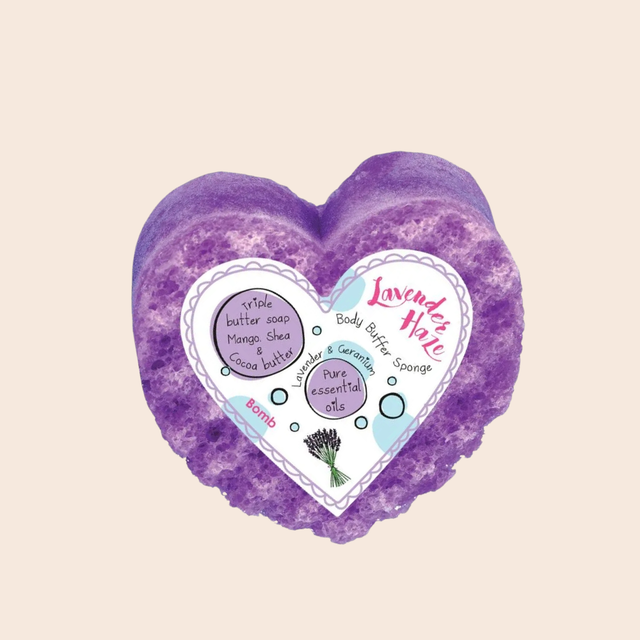 Lavender Haze Body Buffer Sponge