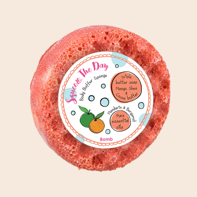 Squeeze The Day Body Buffer Sponge