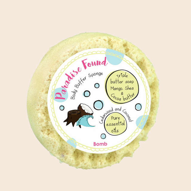 Paradise Found Body Buffer Sponge