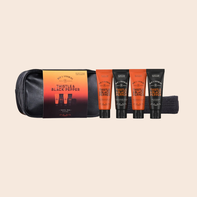 Thistle And Black Pepper Travel Bag Gift Set