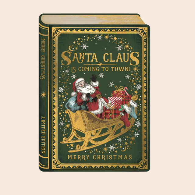 Santa Claus Story Book Card