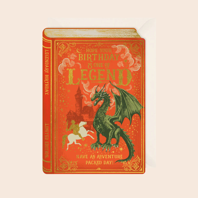 Storybook Legend Birthday Card