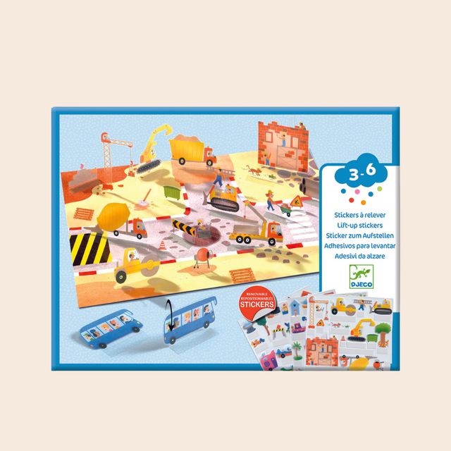 Lift Up Stickers: Vehicles