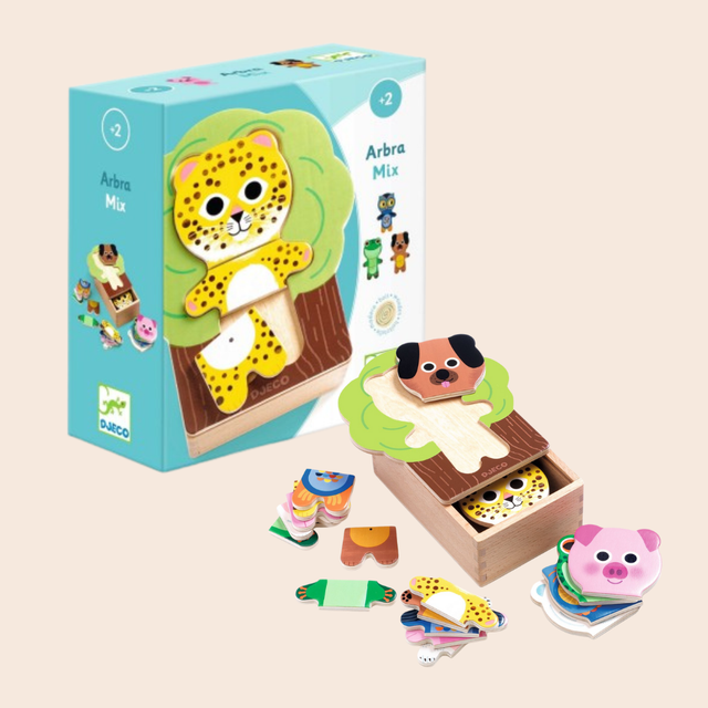 Animal Mix And Match Puzzle