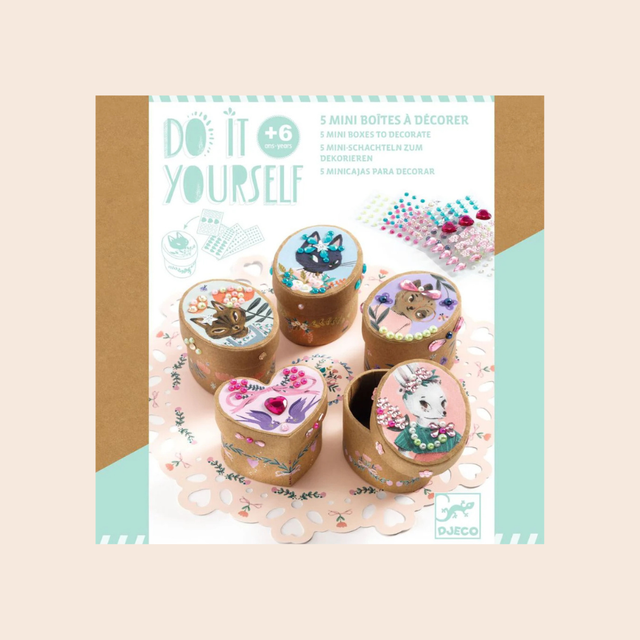 Do It Yourself: Adorable Mini Boxes Kit