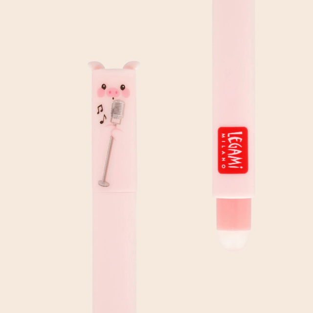 Pig Erasable Gel Pen
