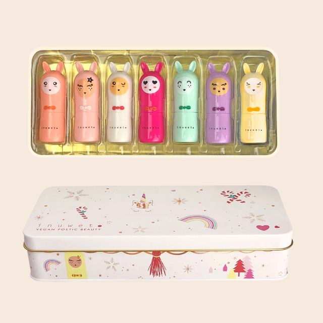 Pom Pom Bunny Lip Balms Gift Set