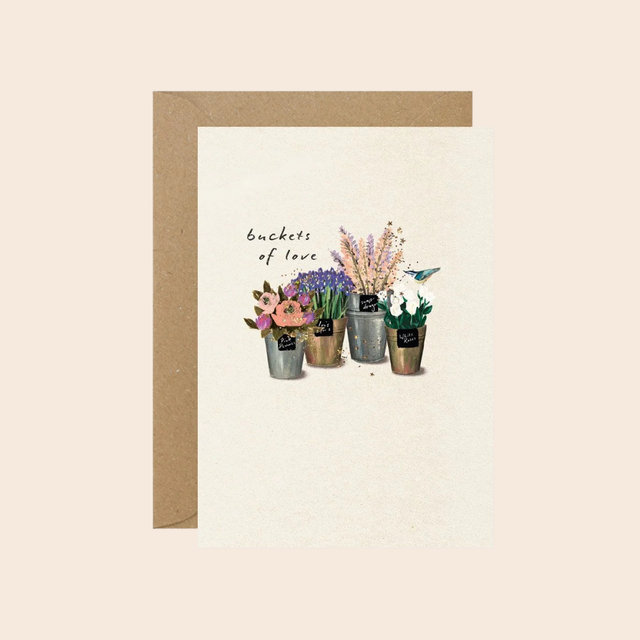 Buckets of Love Card