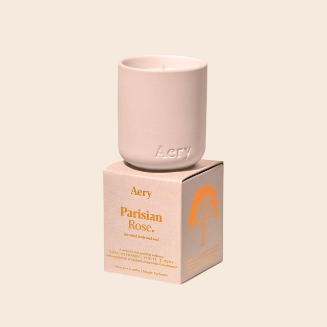 Mini Parisian Rose Scented Candle