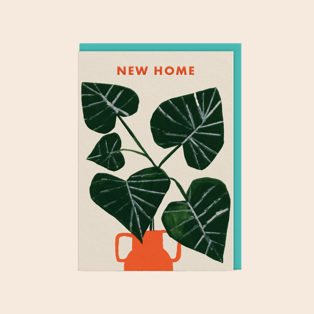 Monstera New Home Card