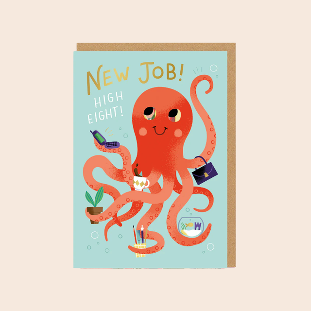 New Job Octopus Card