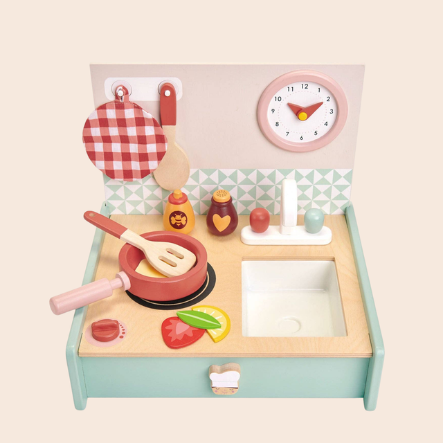 Wooden Play Kitchenette