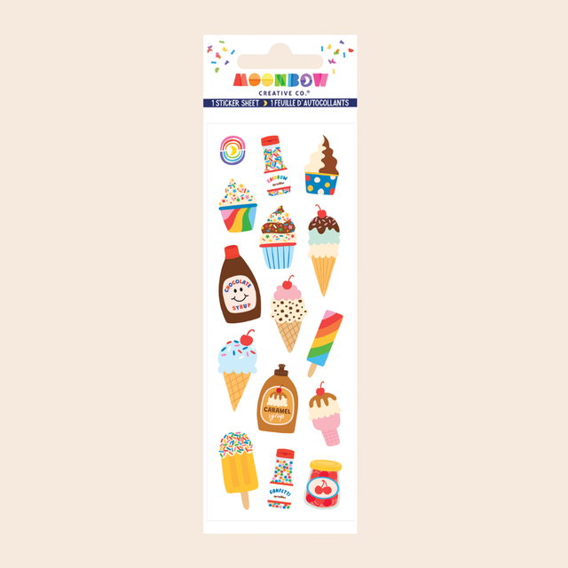 Ice Cream Treats Stickers