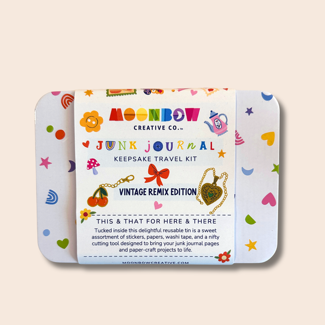 Junk Journal Keepsake Travel Tin