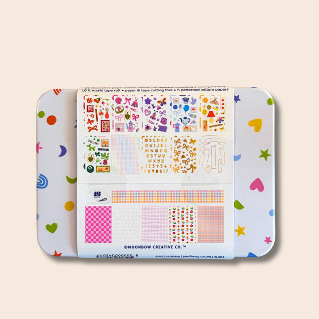 Junk Journal Keepsake Travel Tin