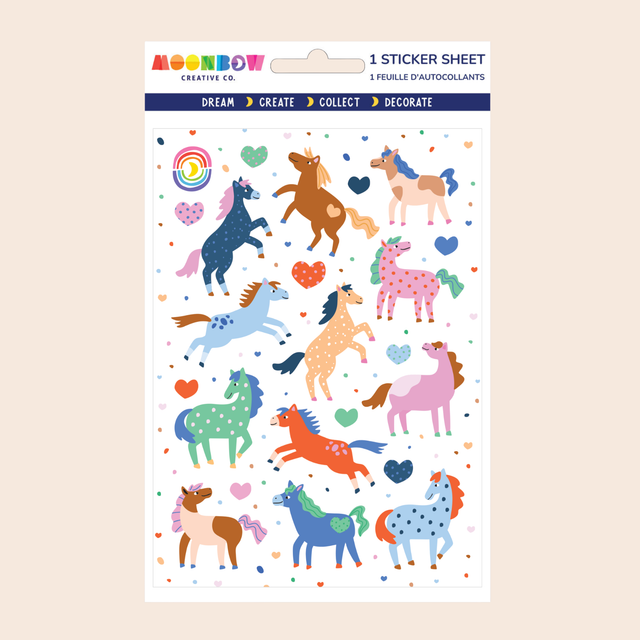 Funky Foals Stickers